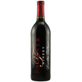 750Ml Cabernet Sauvignon Red Wine Etched with 3 Color Fills